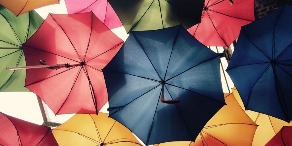 umbrellas