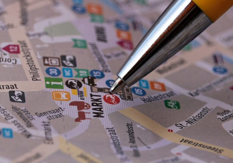 street-map-with pen