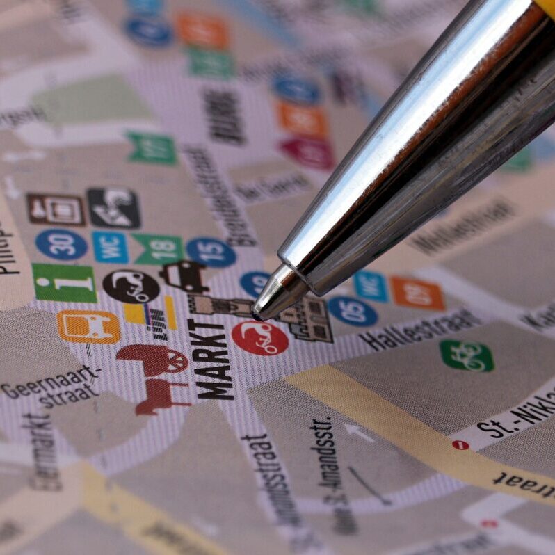 street-map-with pen